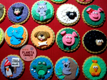 Diseños de galletas de Animalitos