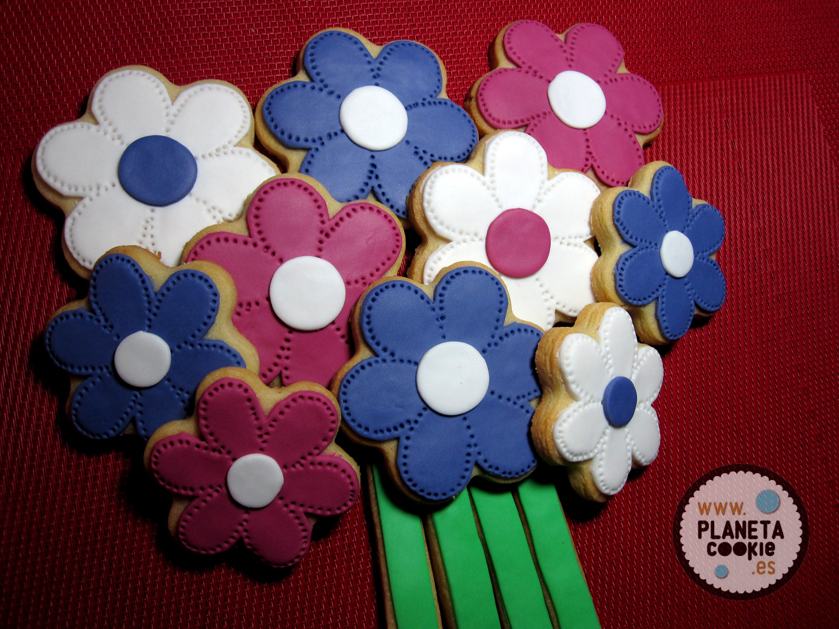 Ramo de flores de galletas | Planeta Cookie
