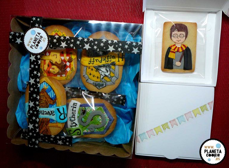Galletas Harry Potter y Casas de Hogwarts | Planeta Cookie